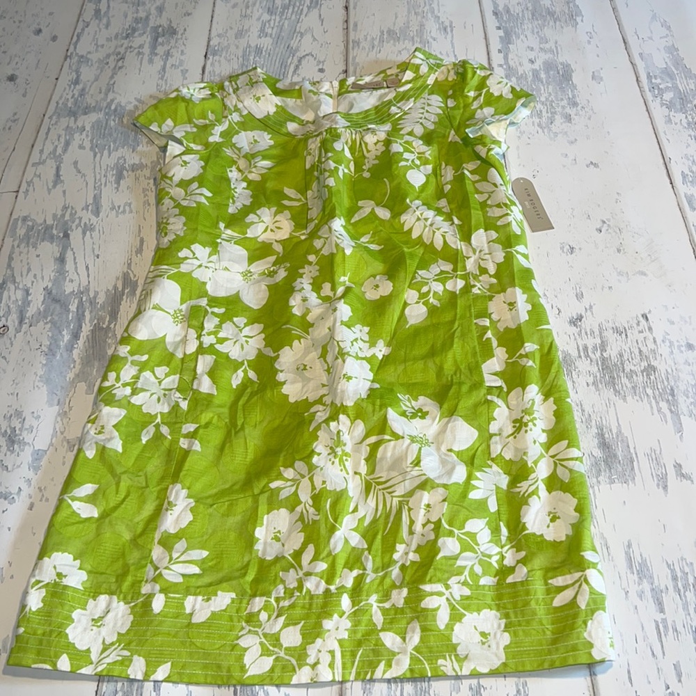 Nwt size 16 lime dress kim rogers brand